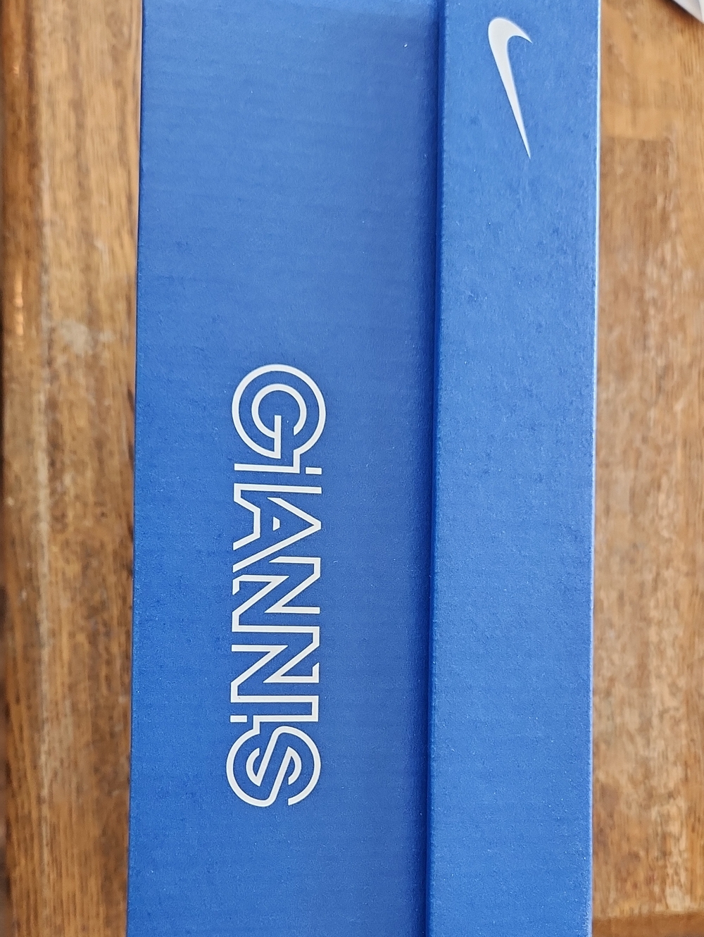Giannis x Nike Blue Shoe Box